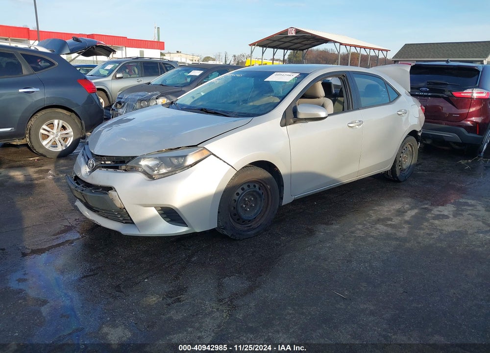 2014 TOYOTA COROLLA VIN: 2T1BURHE3EC215726