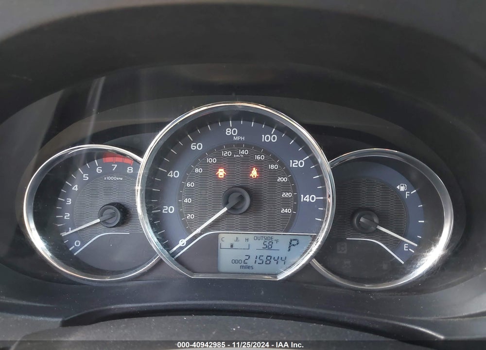 2014 TOYOTA COROLLA VIN: 2T1BURHE3EC215726