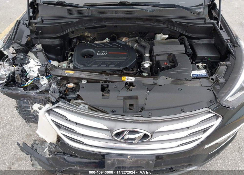 2017 HYUNDAI SANTA FE SPORT 2.0T VIN: 5XYZUDLA0HG465889