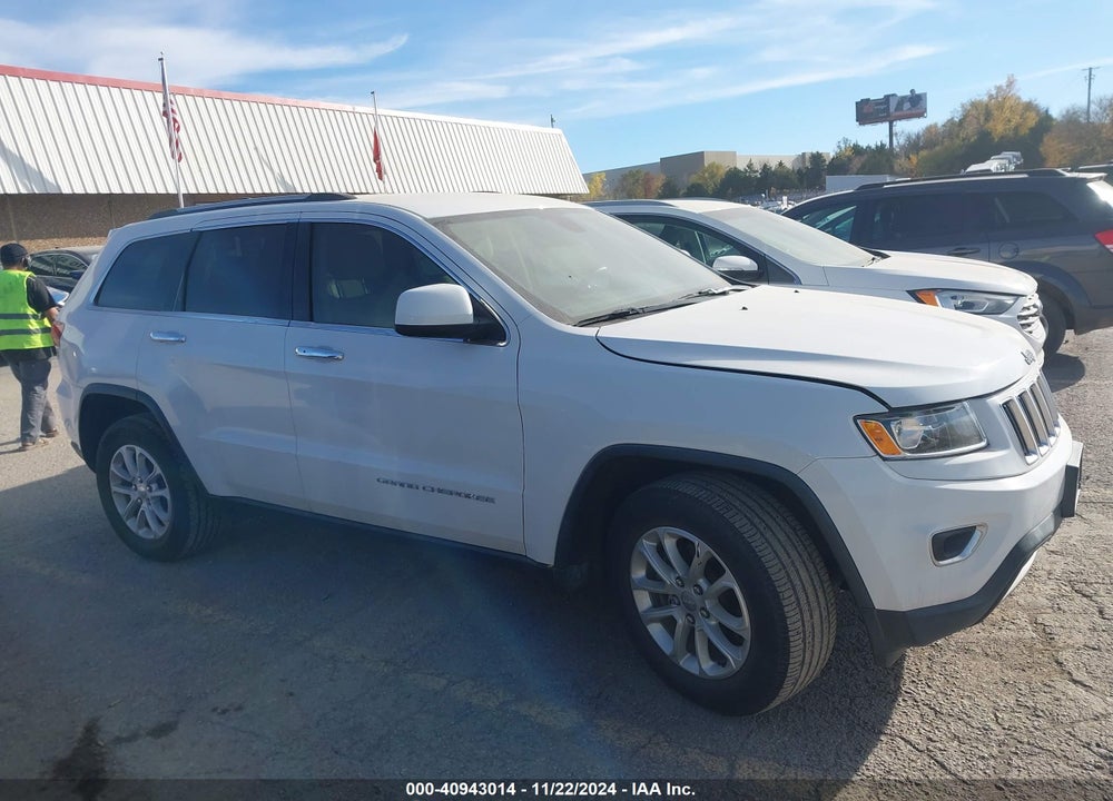 2016 JEEP GRAND CHEROKEE LAREDO VIN: 1C4RJEAG3GC455012