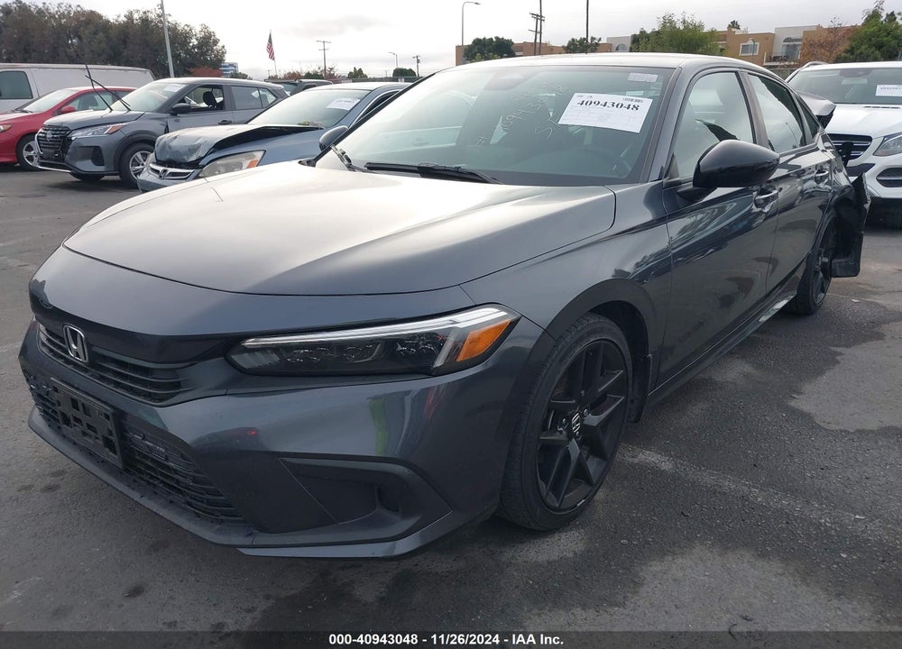 2022 HONDA CIVIC SPORT VIN: 2HGFE2F56NH515308