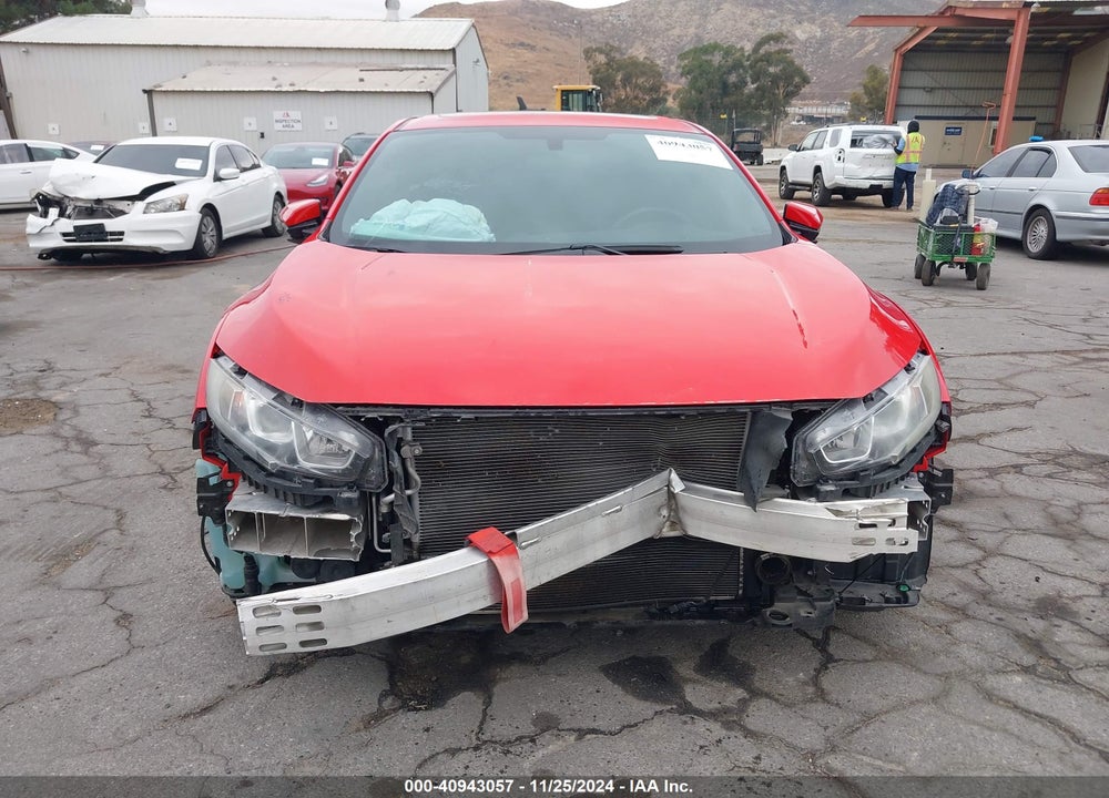2017 HONDA CIVIC SI VIN: 2HGFC1E51HH701652
