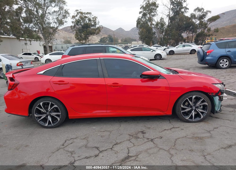 2017 HONDA CIVIC SI VIN: 2HGFC1E51HH701652