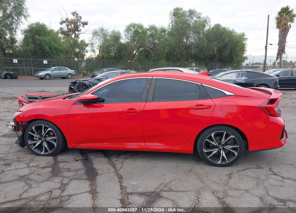 2017 HONDA CIVIC SI VIN: 2HGFC1E51HH701652