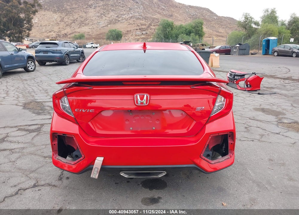 2017 HONDA CIVIC SI VIN: 2HGFC1E51HH701652