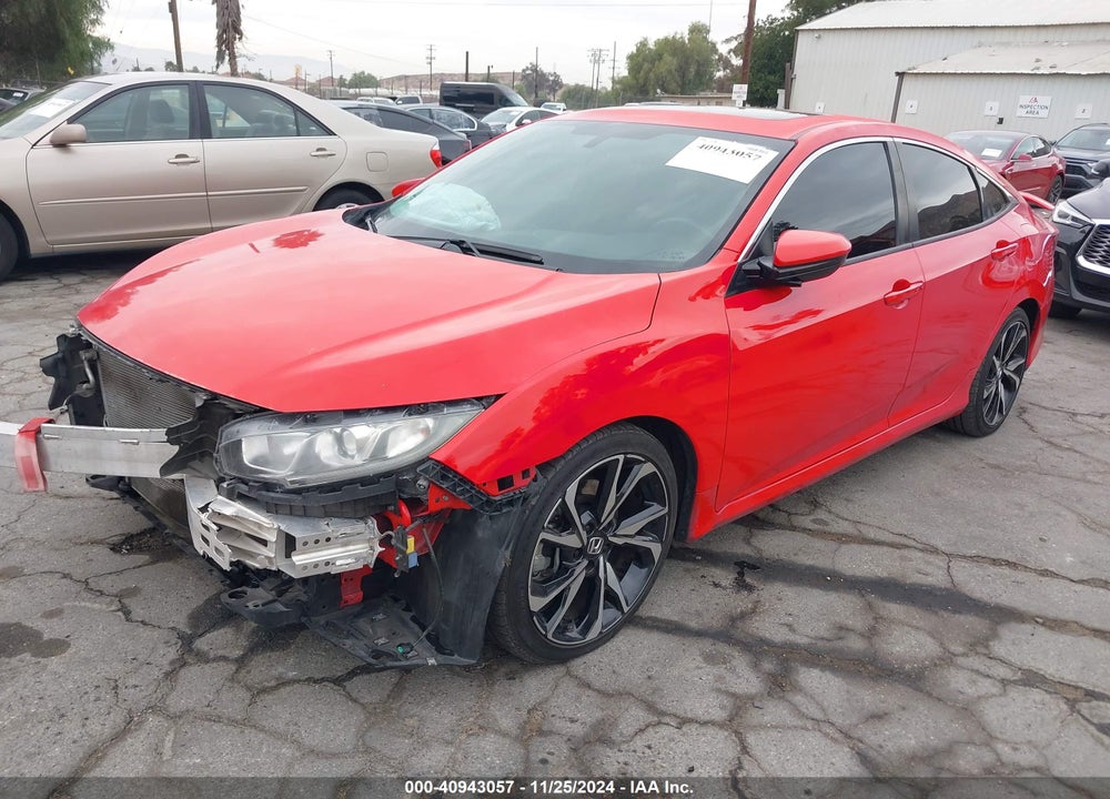 2017 HONDA CIVIC SI VIN: 2HGFC1E51HH701652