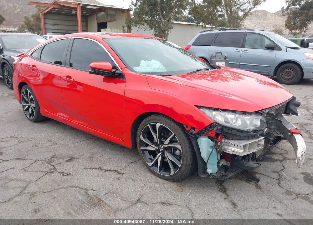 2017 HONDA CIVIC SI VIN: 2HGFC1E51HH701652