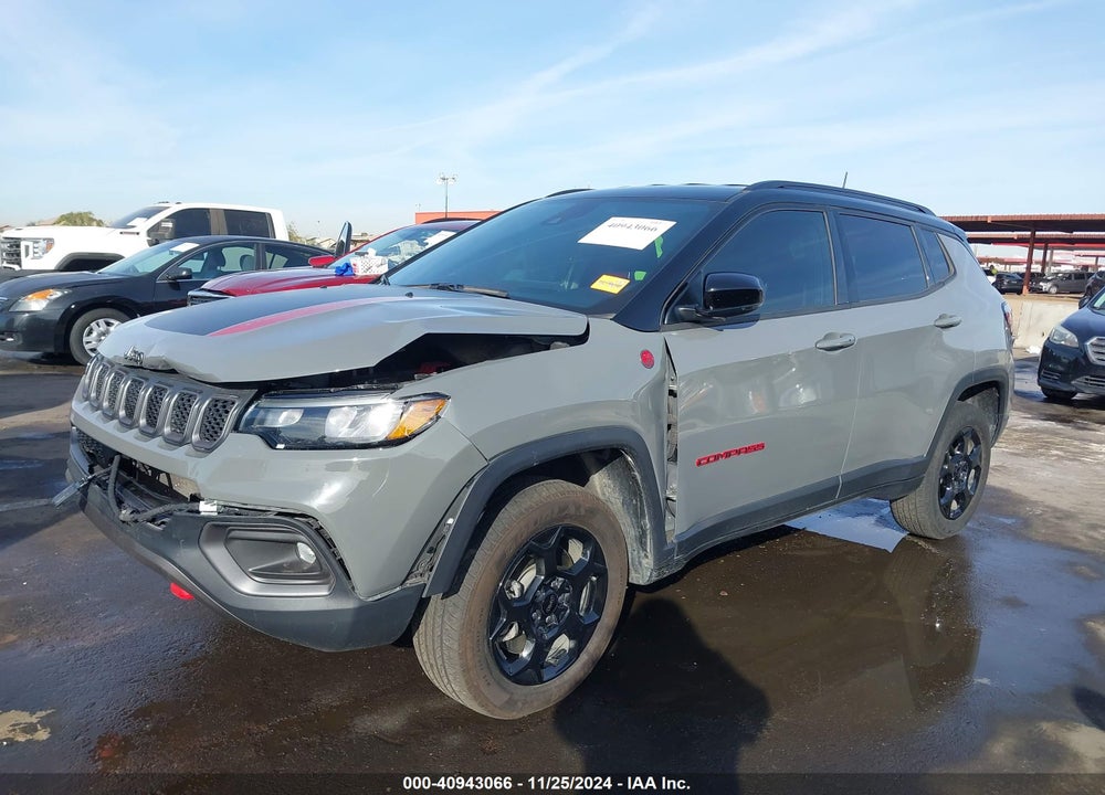 2023 JEEP COMPASS TRAILHAWK 4X4 VIN: 3C4NJDDN8PT556618