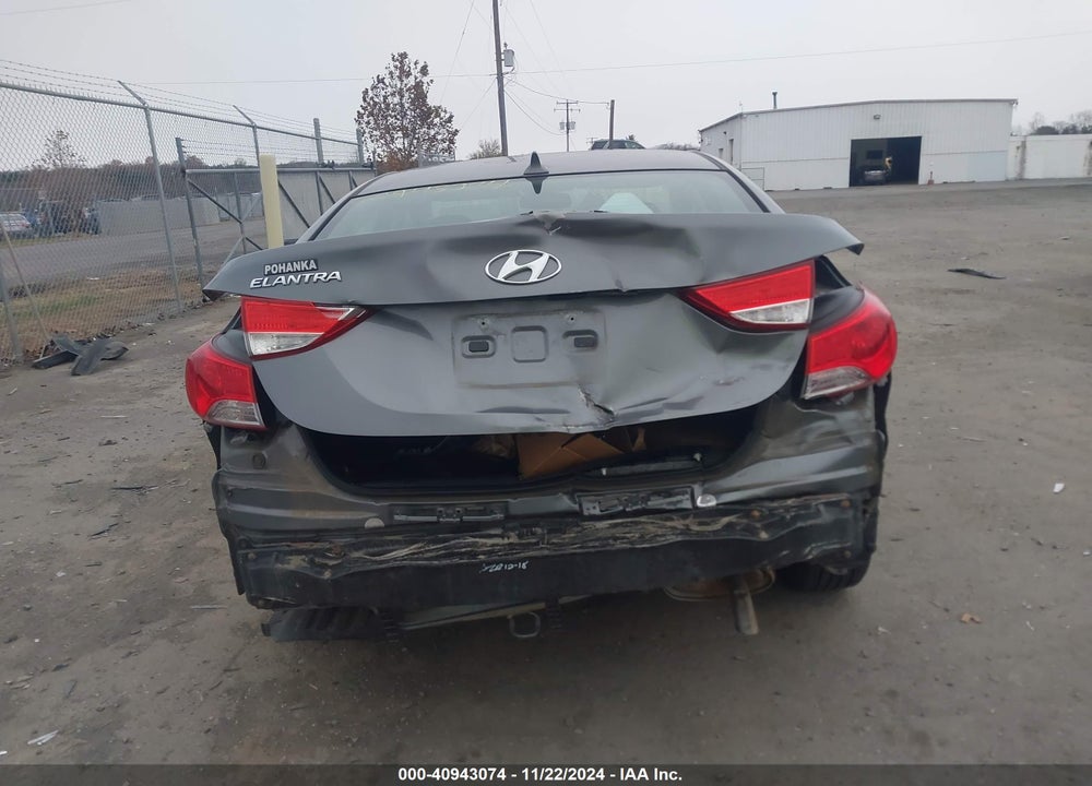 2013 HYUNDAI ELANTRA GLS VIN: 5NPDH4AE4DH272877