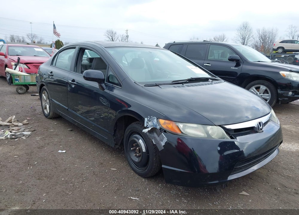 2007 HONDA CIVIC EX VIN: 1HGFA16887L078787