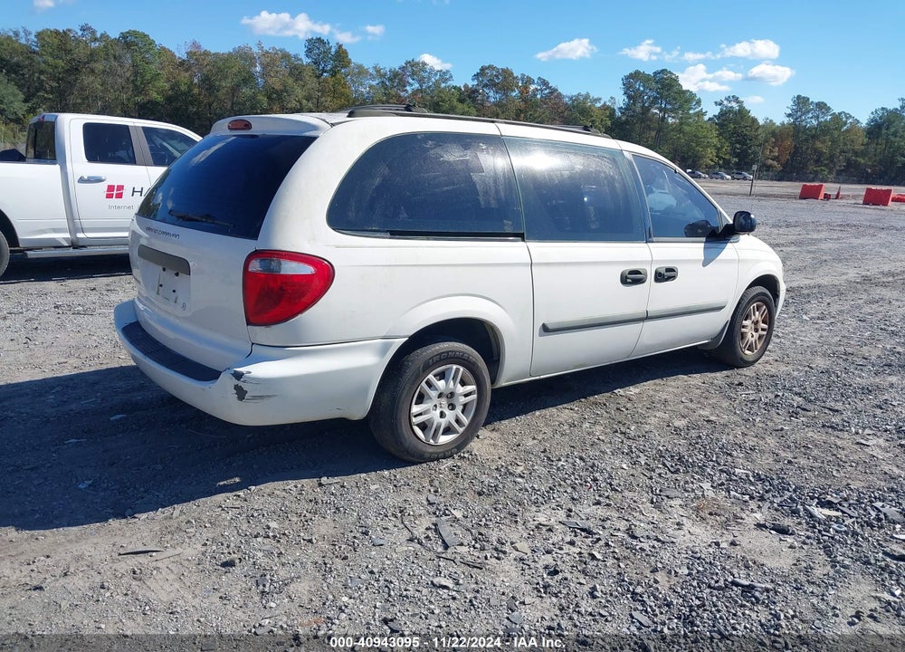 2005 DODGE GRAND CARAVAN SE VIN: 1D4GP24R15B116563
