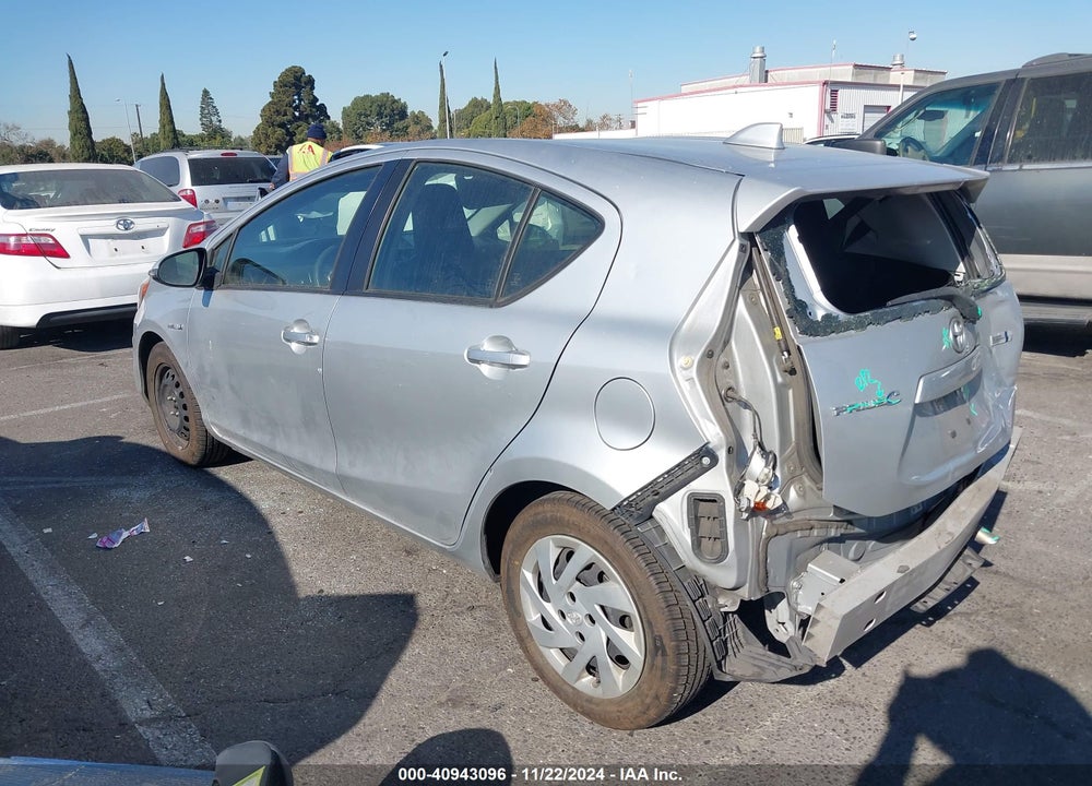 2015 TOYOTA PRIUS C ONE VIN: JTDKDTB31F1576544