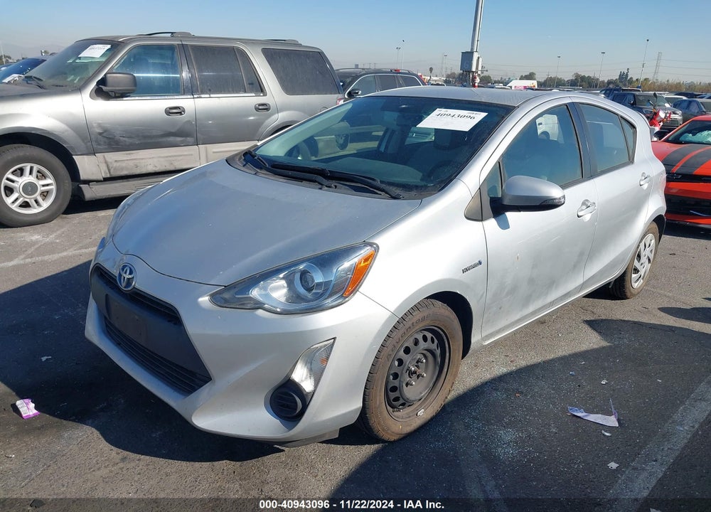 2015 TOYOTA PRIUS C ONE VIN: JTDKDTB31F1576544