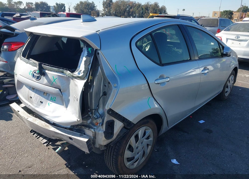 2015 TOYOTA PRIUS C ONE VIN: JTDKDTB31F1576544