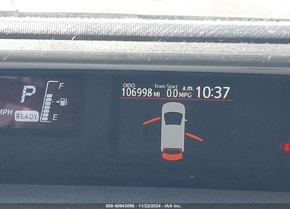 2015 TOYOTA PRIUS C ONE VIN: JTDKDTB31F1576544