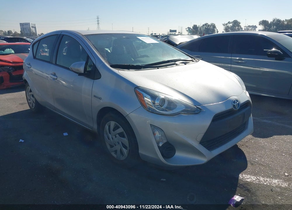 2015 TOYOTA PRIUS C ONE VIN: JTDKDTB31F1576544