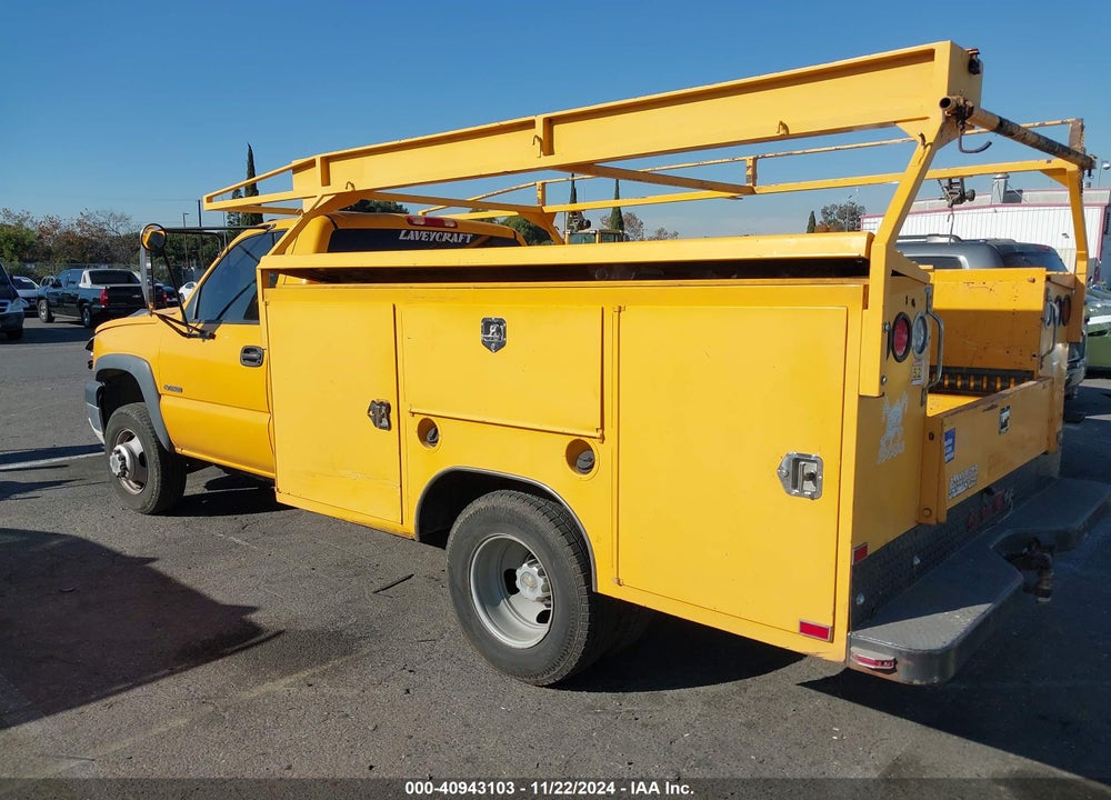 2005 CHEVROLET SILVERADO 3500 CHASSIS WORK TRUCK VIN: 1GBJC34U95E314092