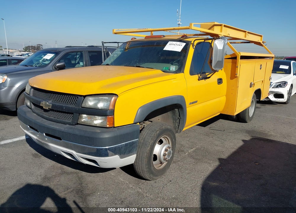 2005 CHEVROLET SILVERADO 3500 CHASSIS WORK TRUCK VIN: 1GBJC34U95E314092