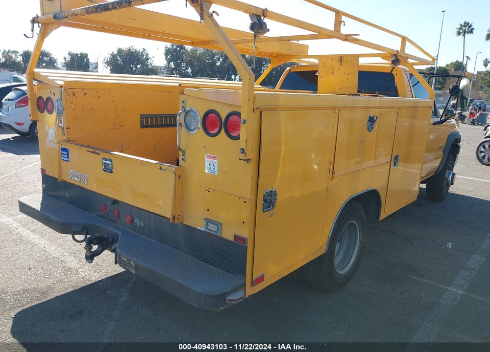 2005 CHEVROLET SILVERADO 3500 CHASSIS WORK TRUCK VIN: 1GBJC34U95E314092