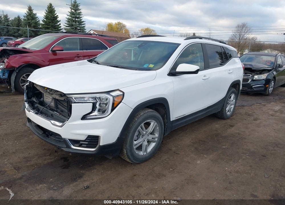 2022 GMC TERRAIN AWD SLE VIN: 3GKALTEVXNL309703