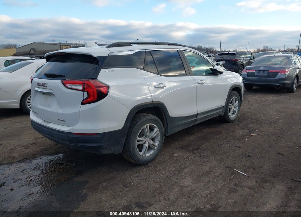 2022 GMC TERRAIN AWD SLE VIN: 3GKALTEVXNL309703