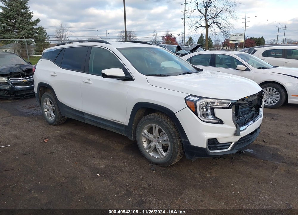 2022 GMC TERRAIN AWD SLE VIN: 3GKALTEVXNL309703