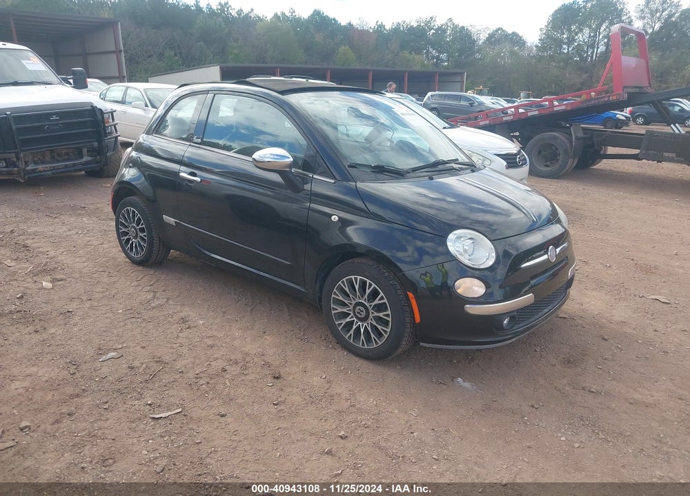 2012 FIAT 500C LOUNGE VIN: 3C3CFFER3CT265710