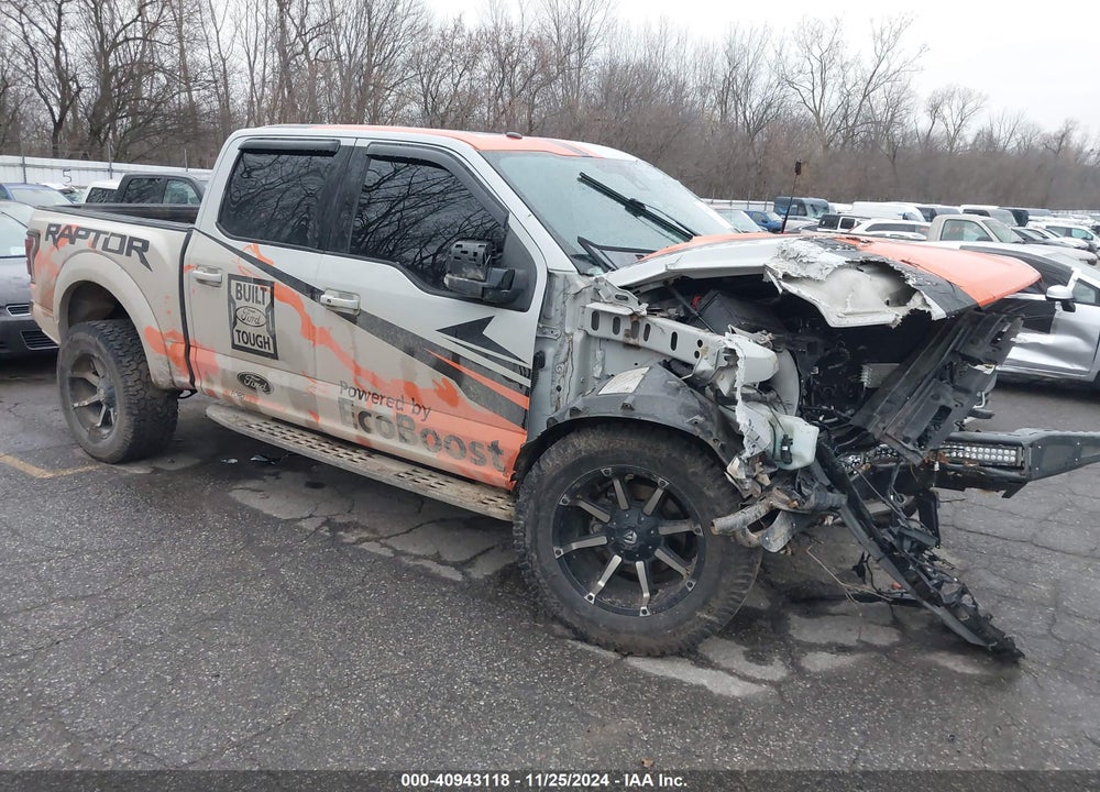 2017 FORD F-150 RAPTOR VIN: 1FTFW1RG2HFA21326