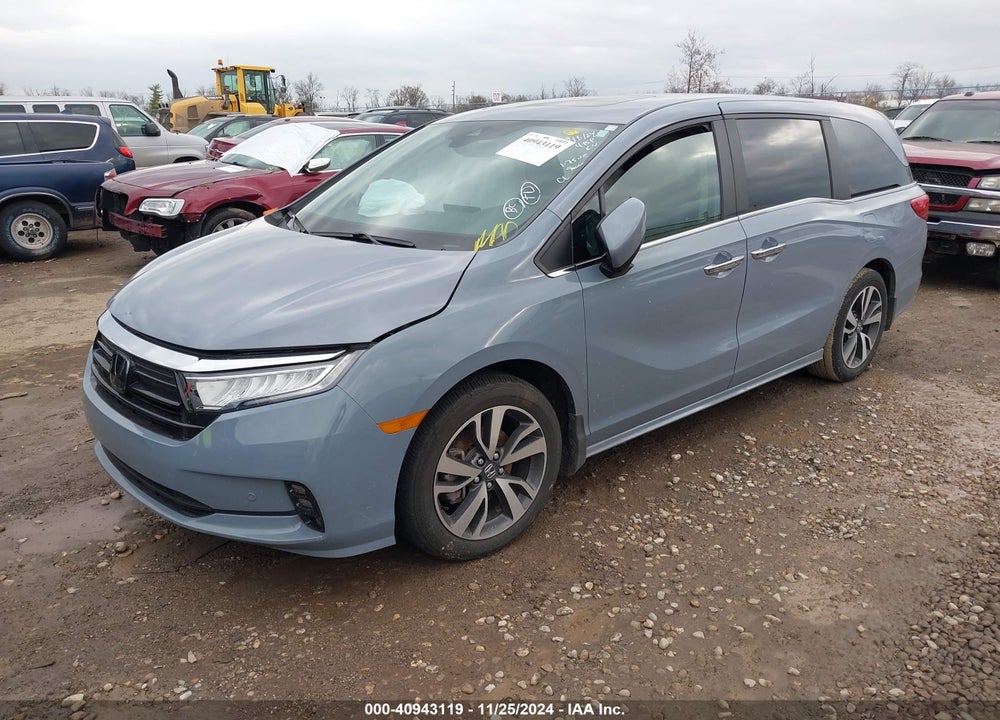 2023 HONDA ODYSSEY TOURING VIN: 5FNRL6H89PB070362