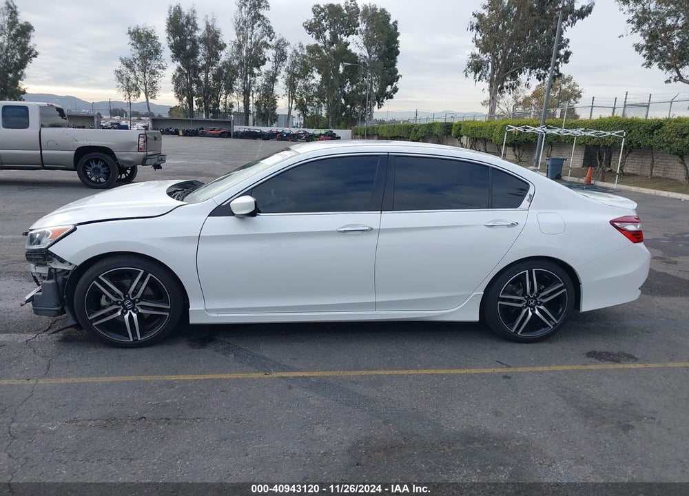 2016 HONDA ACCORD SPORT VIN: 1HGCR2F60GA109820