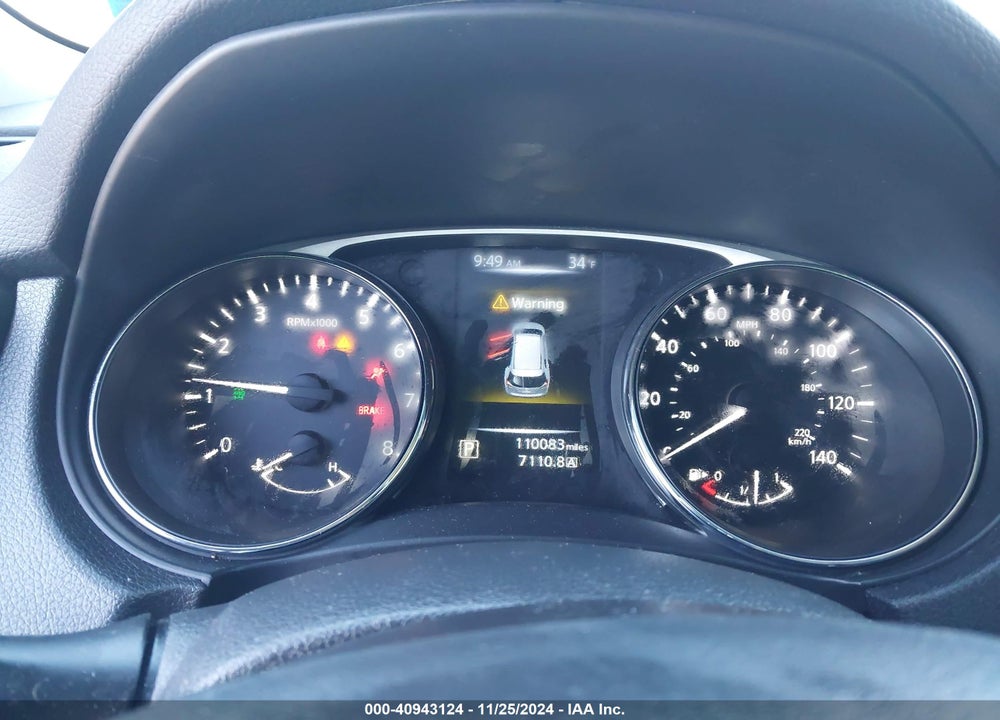 2014 NISSAN ROGUE SV VIN: 5N1AT2MV6EC794422