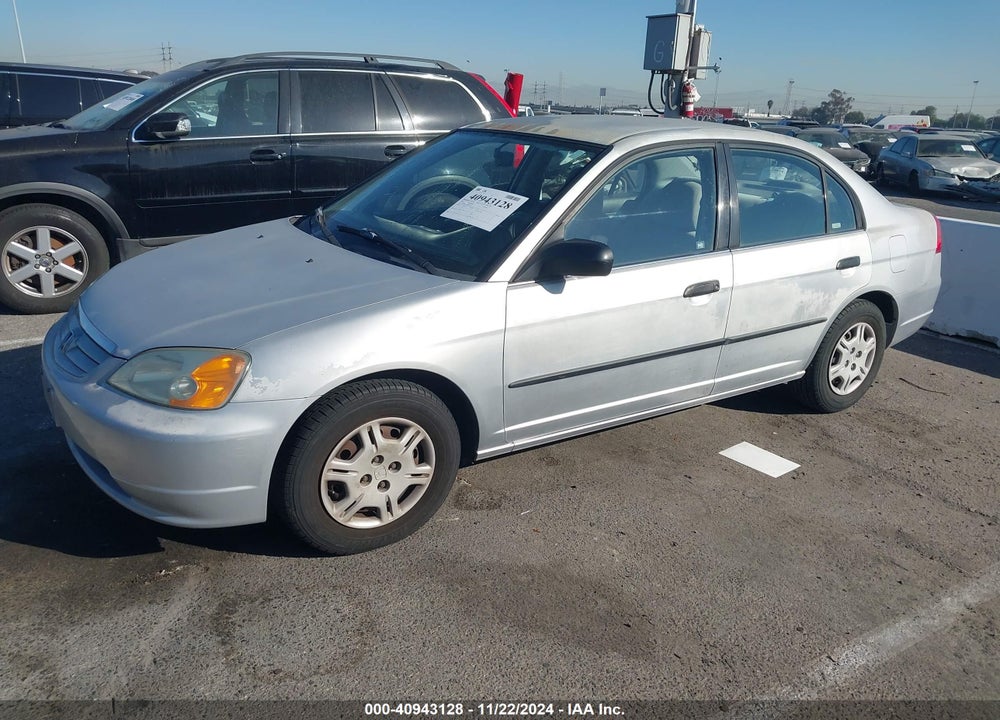 2002 HONDA CIVIC DX VIN: 2HGES16112H591378