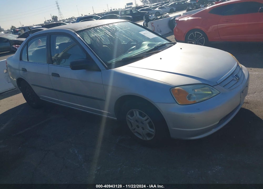 2002 HONDA CIVIC DX VIN: 2HGES16112H591378