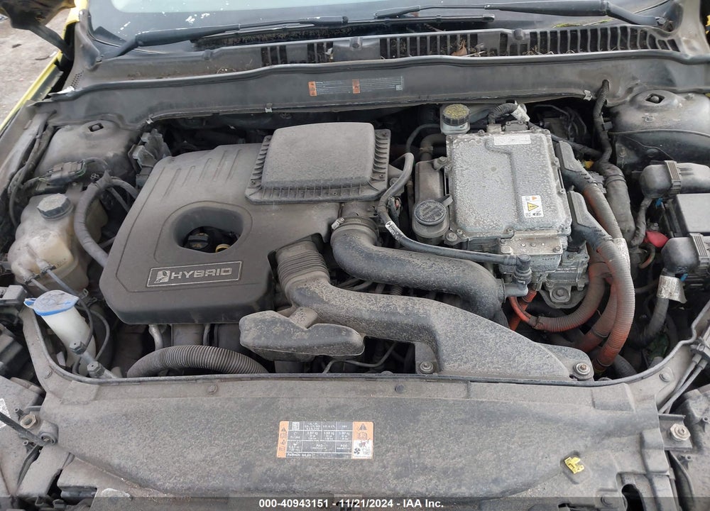 2014 FORD FUSION HYBRID S VIN: 3FA6P0UU5ER381103