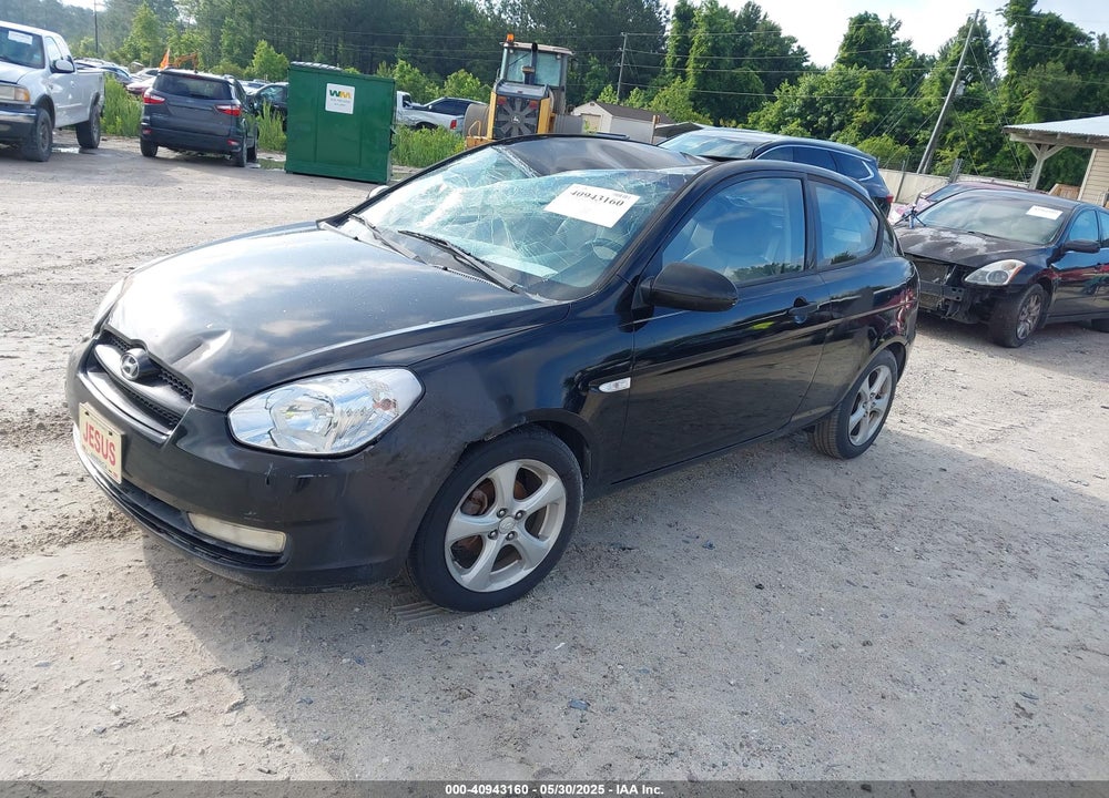 2008 HYUNDAI ACCENT SE VIN: KMHCN36C68U073200
