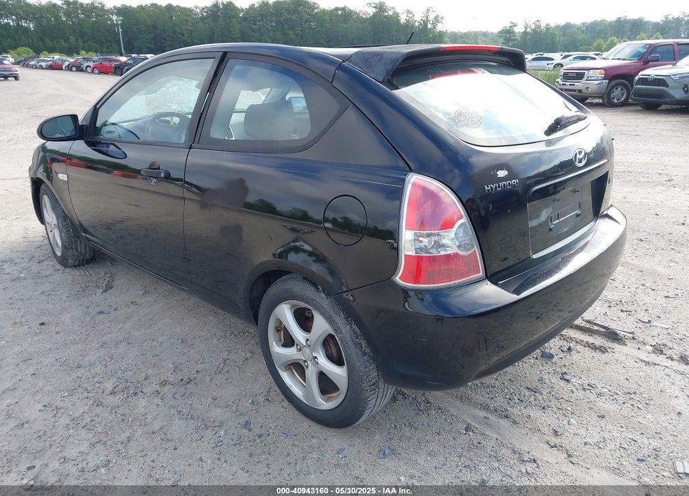 2008 HYUNDAI ACCENT SE VIN: KMHCN36C68U073200