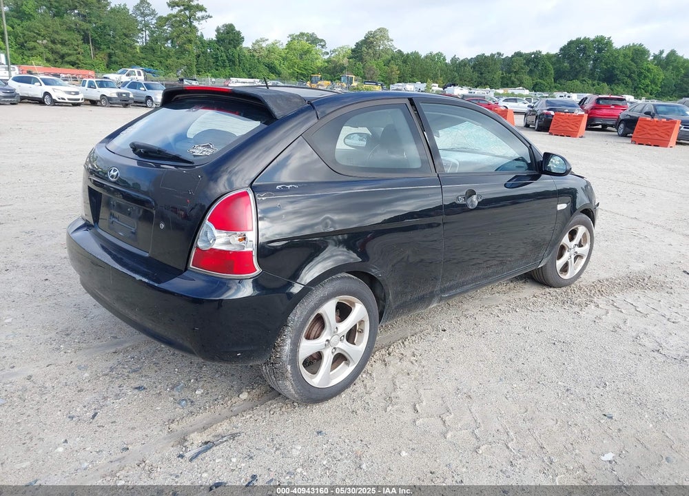 2008 HYUNDAI ACCENT SE VIN: KMHCN36C68U073200