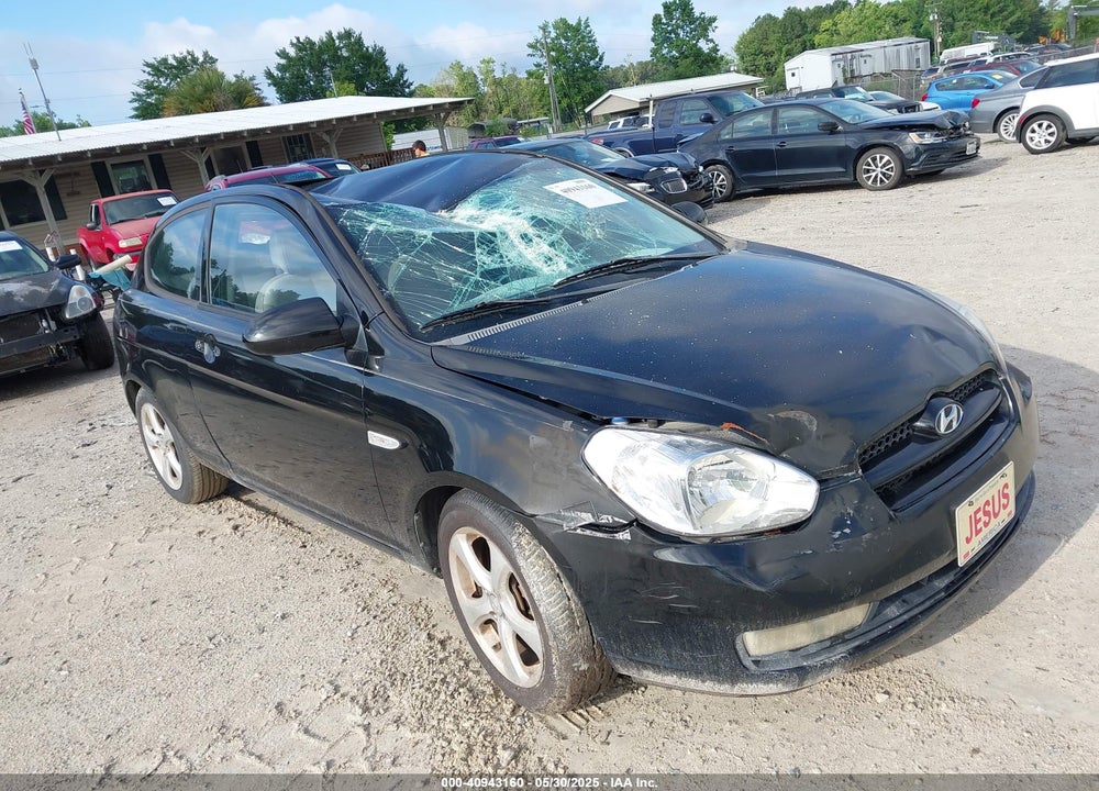 2008 HYUNDAI ACCENT SE VIN: KMHCN36C68U073200