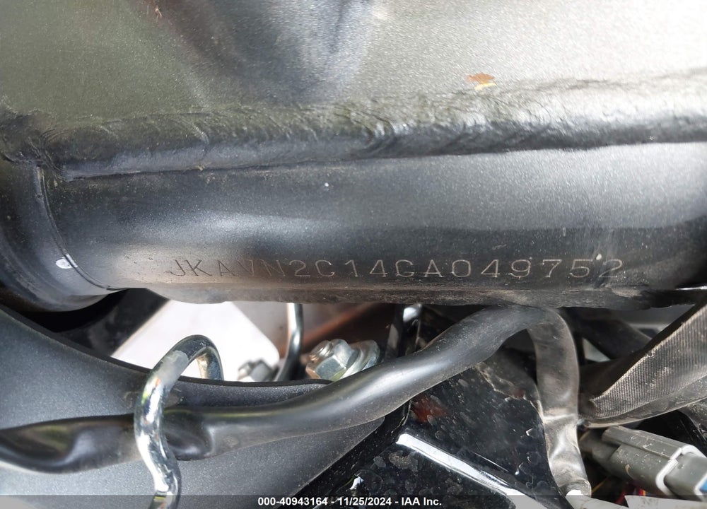 2012 KAWASAKI VN900 C VIN: JKAVN2C14CA049752