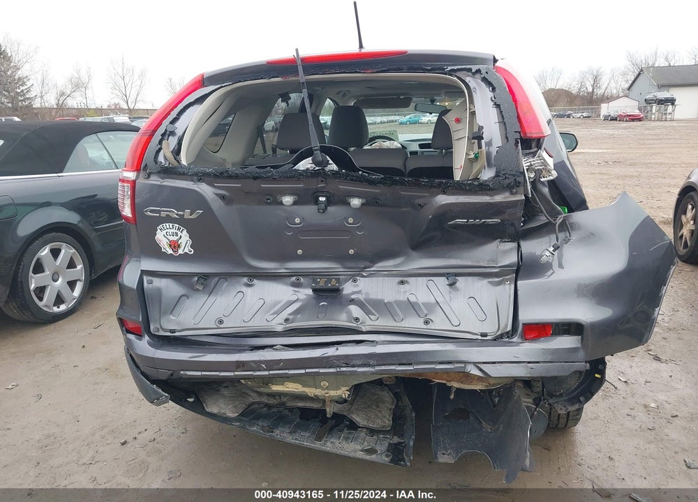 2015 HONDA CR-V EX VIN: 5J6RM4H53FL119732