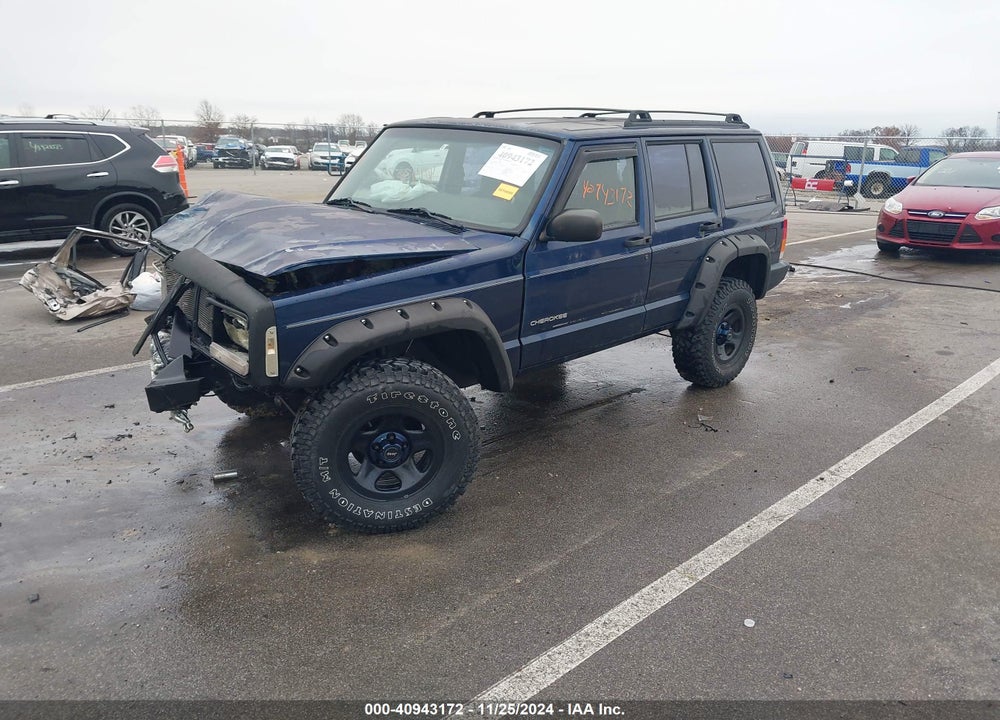 2001 JEEP CHEROKEE SPORT VIN: 1J4FF48S51L581558