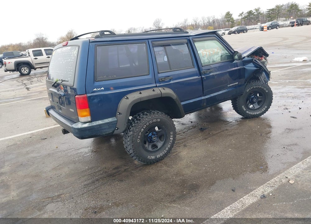 2001 JEEP CHEROKEE SPORT VIN: 1J4FF48S51L581558