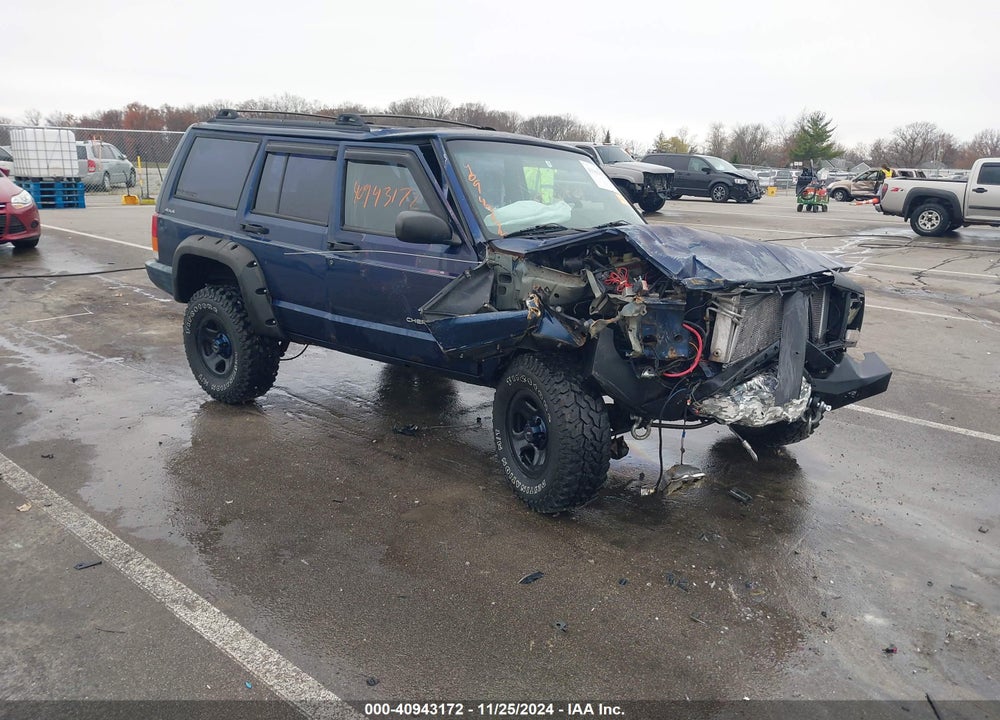 2001 JEEP CHEROKEE SPORT VIN: 1J4FF48S51L581558