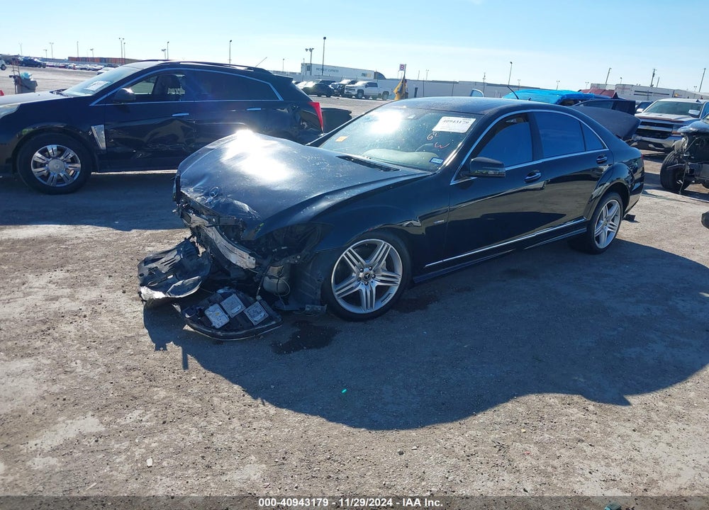 2012 MERCEDES-BENZ S 550 VIN: WDDNG7DB7CA432403