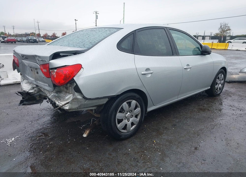 2007 HYUNDAI ELANTRA GLS/LIMITED/SE VIN: KMHDU46DX7U030340