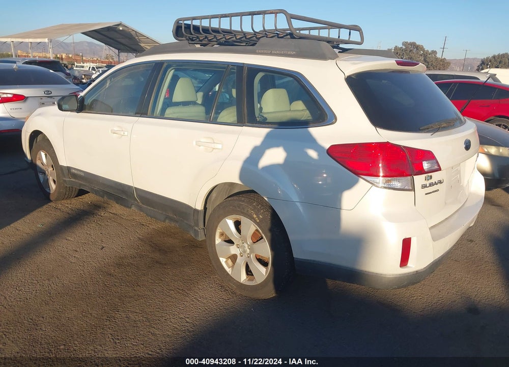 2012 SUBARU OUTBACK 2.5I VIN: 4S4BRCACXC1248369