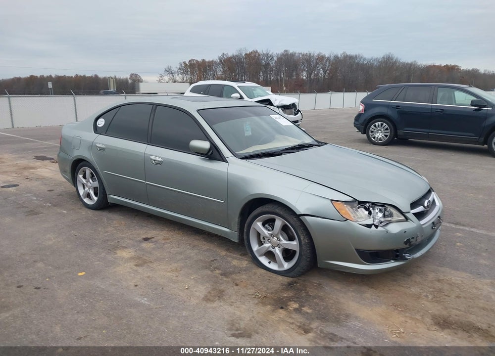 2009 SUBARU LEGACY 2.5I VIN: 4S3BL616896224505