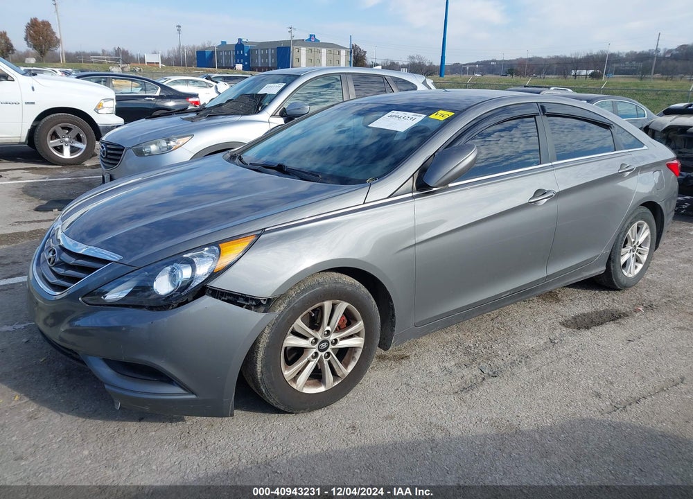2013 HYUNDAI SONATA GLS VIN: 5NPEB4ACXDH734900