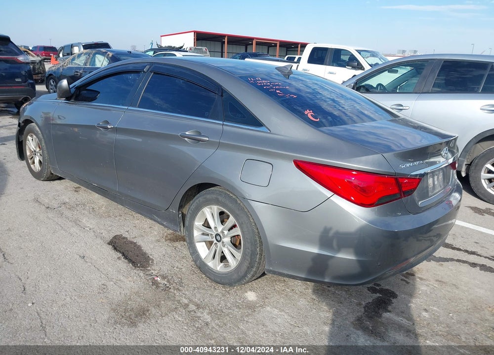 2013 HYUNDAI SONATA GLS VIN: 5NPEB4ACXDH734900