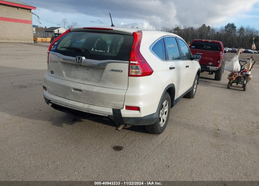 2016 HONDA CR-V LX VIN: 5J6RM4H33GL045230